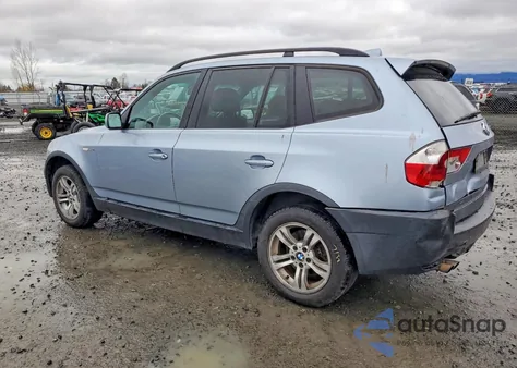 2005 BMW X3 3.0I z USA, uszkodzony, nr VIN WBXPA93485WD02239